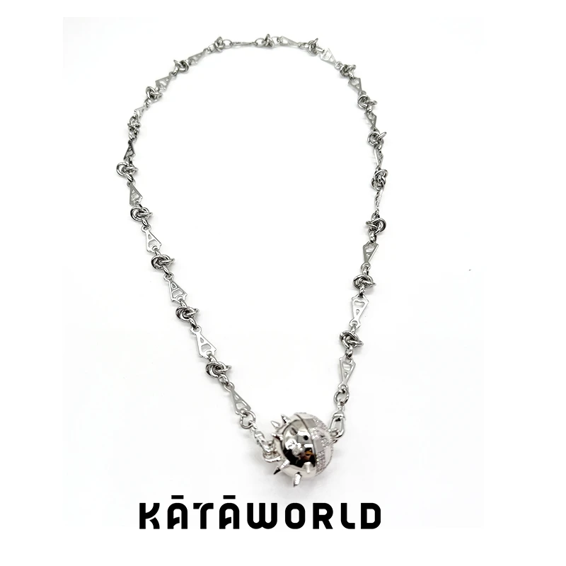KATAWORLD 铜合金合成锆石项链 【主理人】小刺猬项链