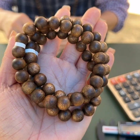 沉香手串紫棋8克卡1.0多样性发1条