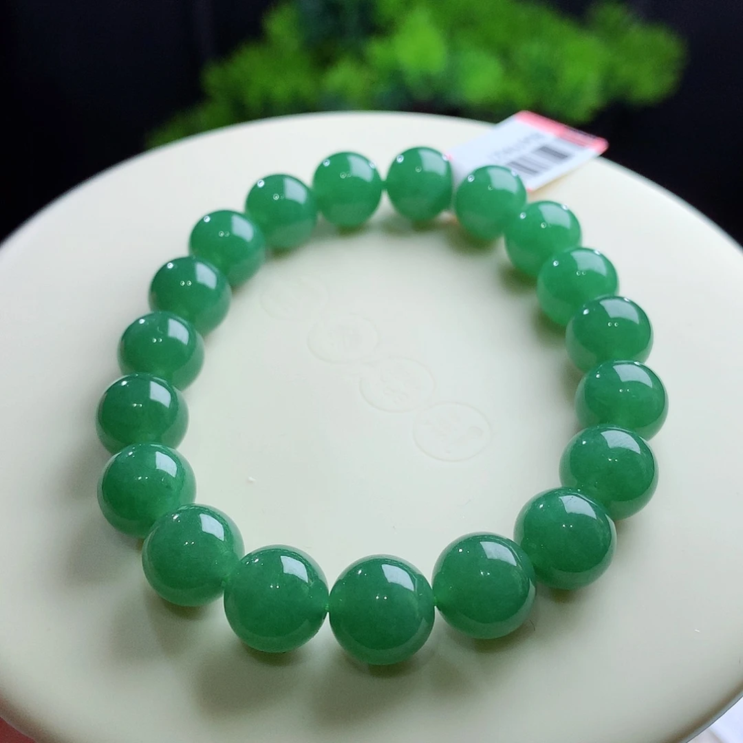 未镶嵌手串翡翠卡10mm