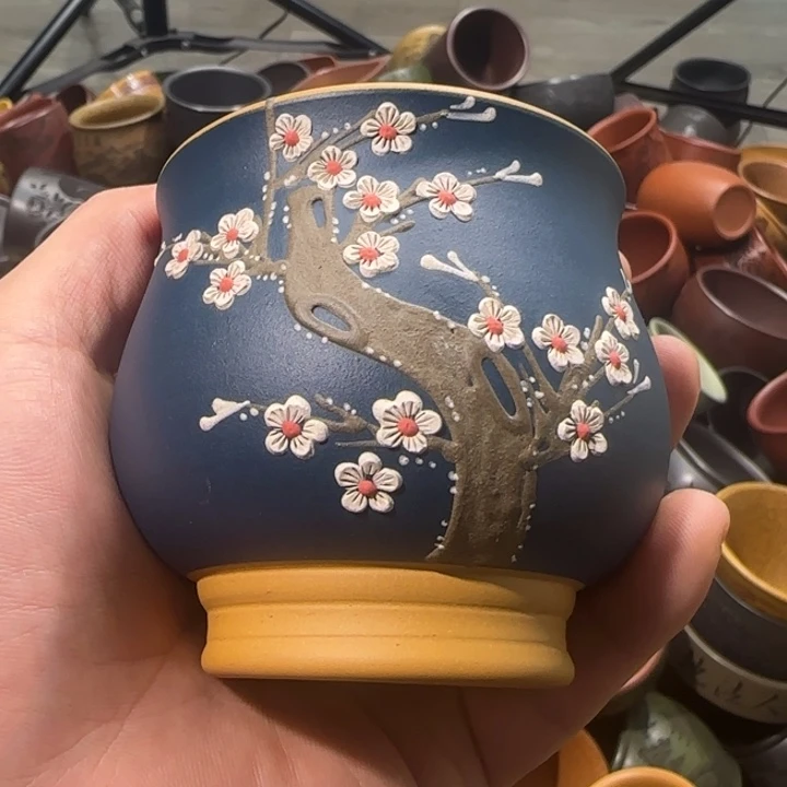 茶杯紫砂全手工制作工艺