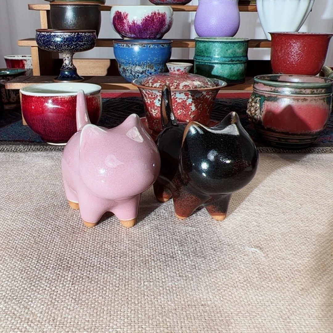 北***雪杯子钧瓷艺术作品