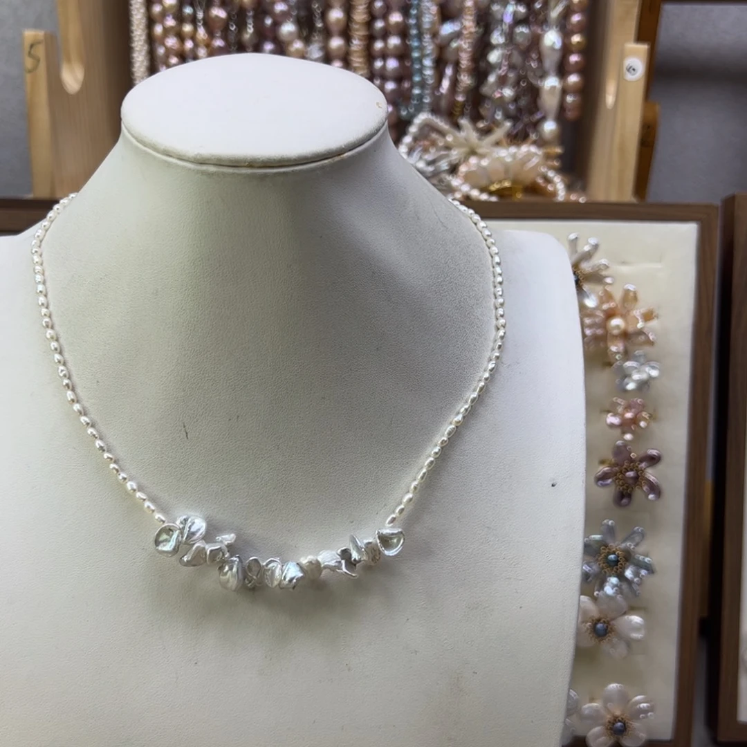 手绳淡水珍珠合金