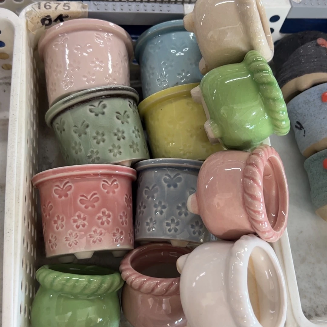 陶瓷多肉小花盆@@2061