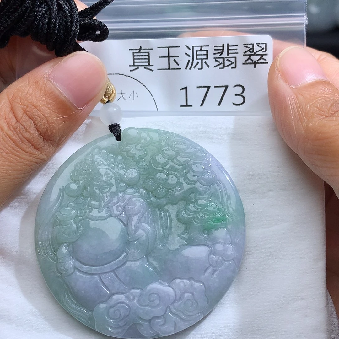 翡翠未镶嵌颈饰1773