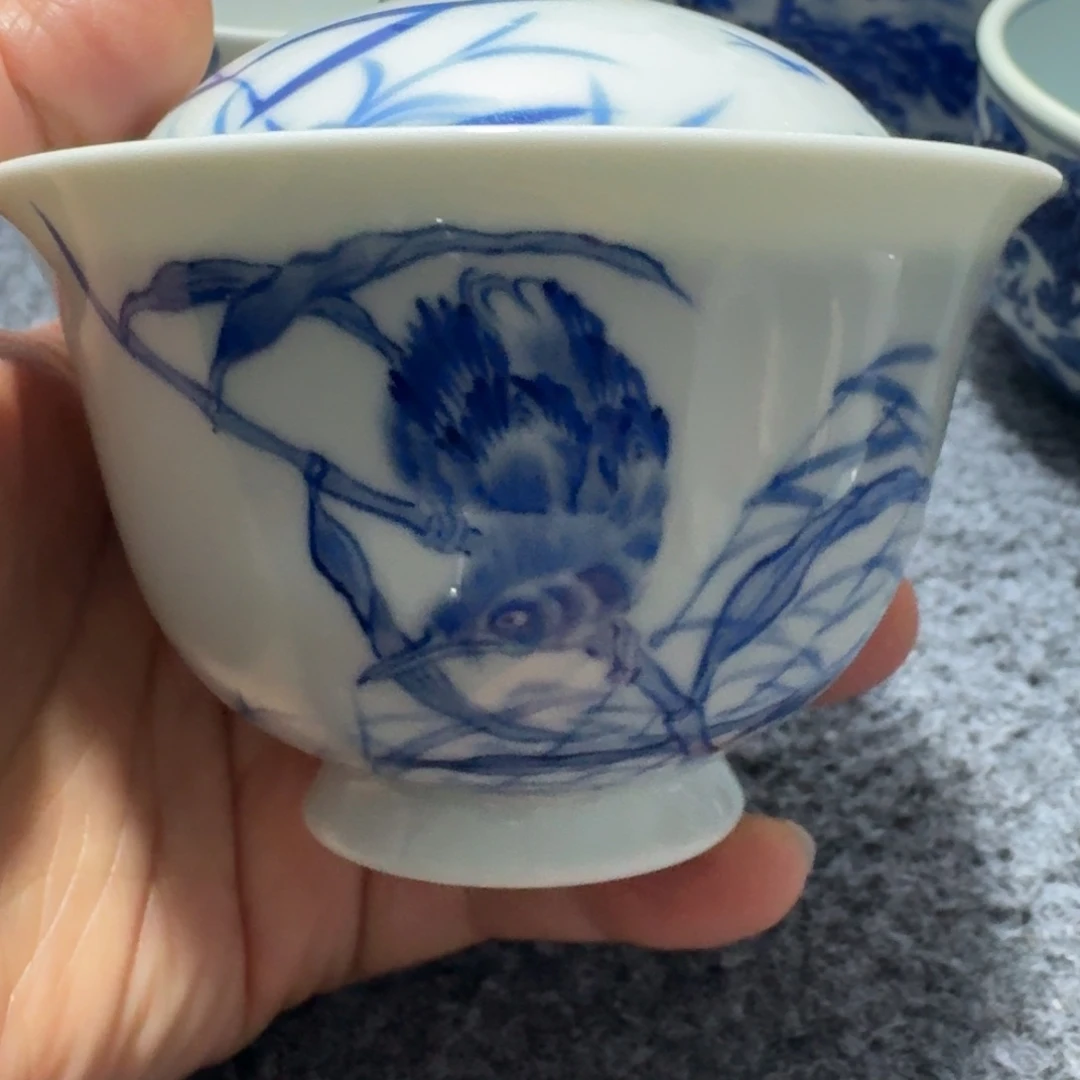 现代景德镇陶瓷手绘茶具现代景德镇陶瓷手绘茶具