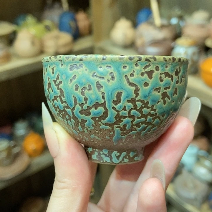 柴烧老岩泥高端茶器