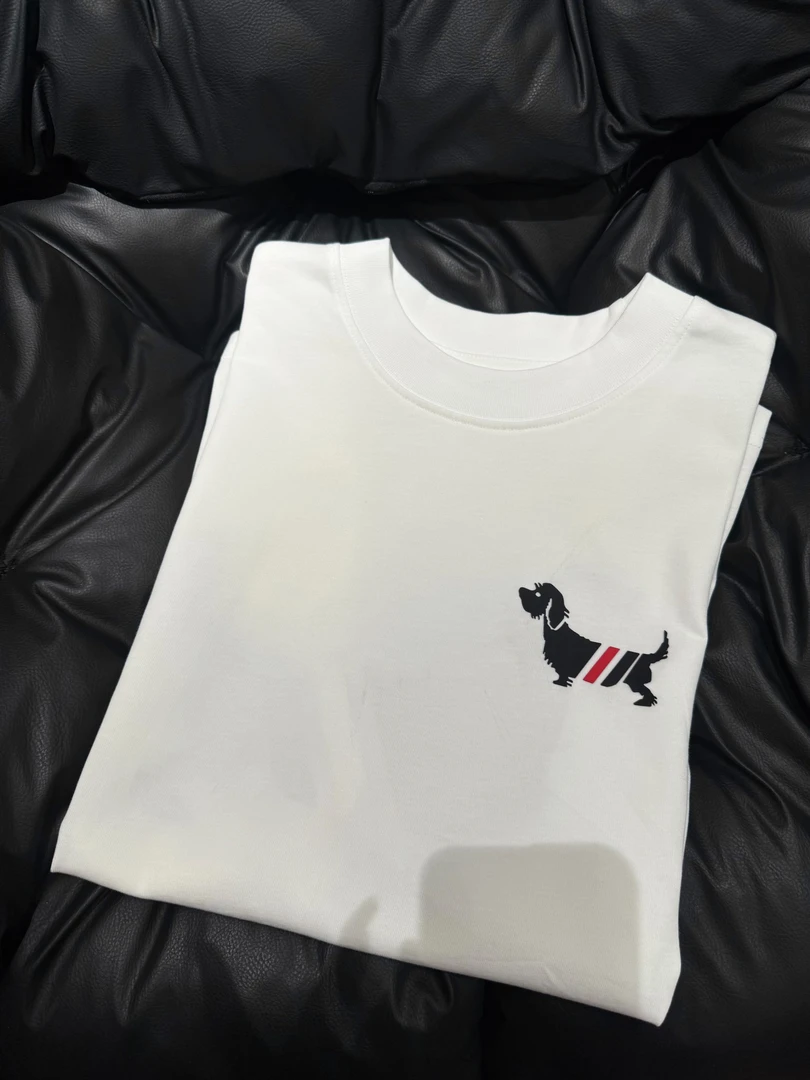 XIAOXING夏季新款重磅小狗T恤男女同款606