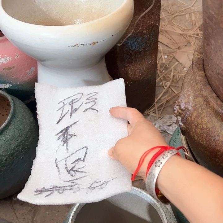 顽***兔景德镇精品花盆栽适合盆栽适