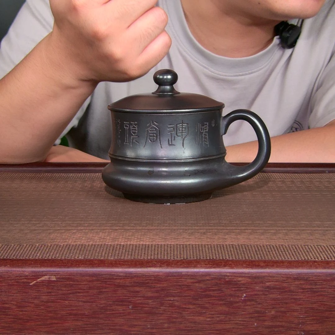 茶杯紫砂高货放漏