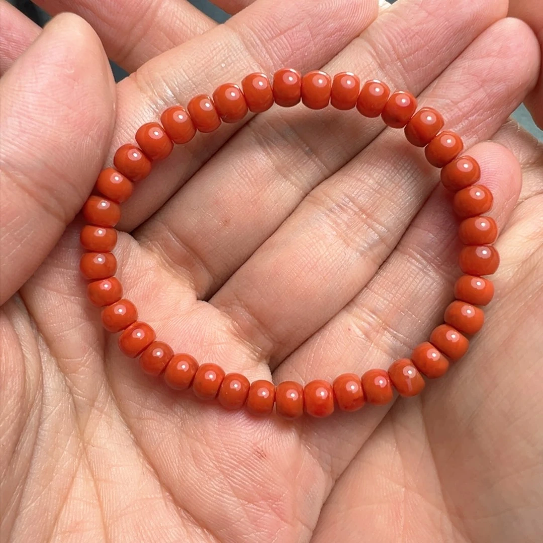 南红玛瑙颈饰未镶嵌