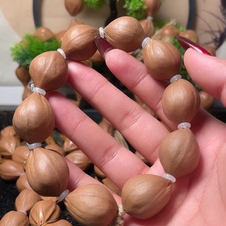 橄榄核手串/手链1.9素串10