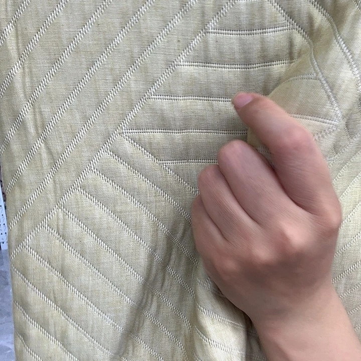 棉棉绿三层床盖2米