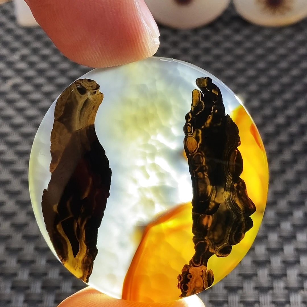 玛瑙/玉髓未镶嵌吊坠(不含链)54