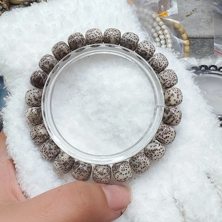 星月菩提手串399王者灰星月菩提10桶单圈