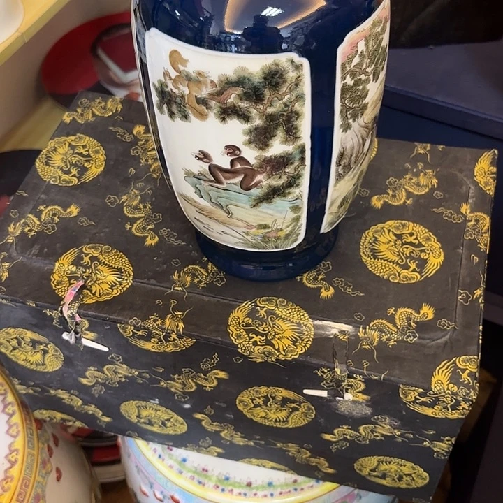 诚***缘陶瓷摆件不固定一件带盒子2800