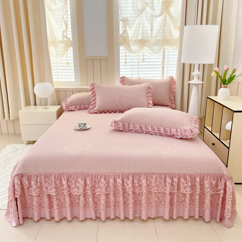 【冰豆豆软凉席】夏天专用A类凉席三件套乙纶舒适清凉空调席可机洗