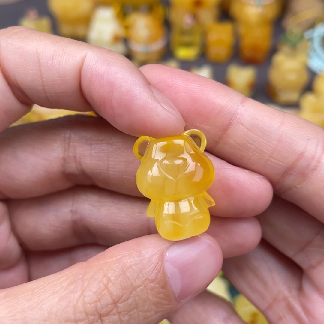 裸石琥珀未镶嵌蜜蜡
