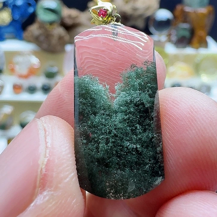 水晶吊坠(不含链)未镶嵌