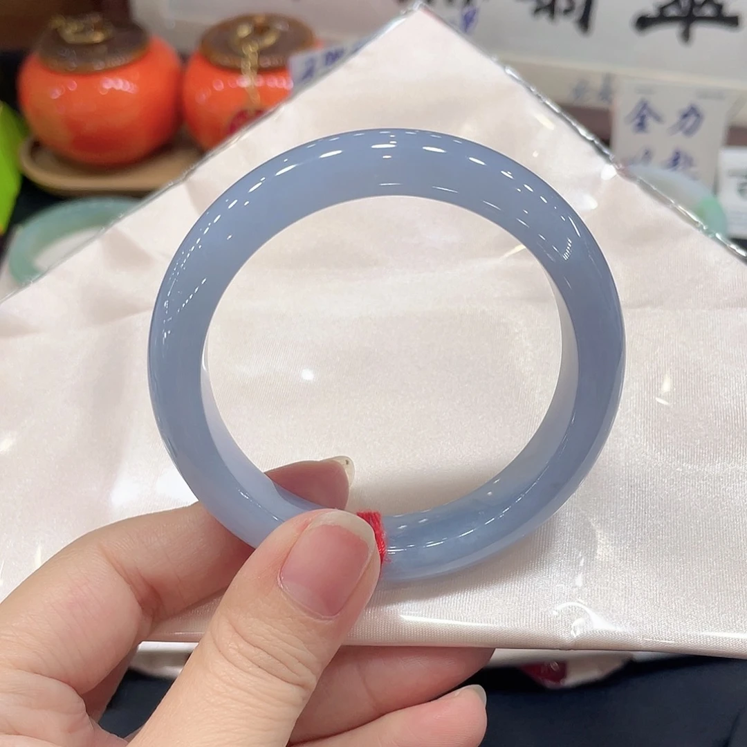 翡翠未镶嵌手镯天然缅甸A货翡翠手镯33