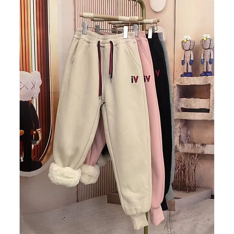 【三层超厚仿兔毛绒】儿童棉裤男童特厚休闲裤中大童外穿加绒冬保暖