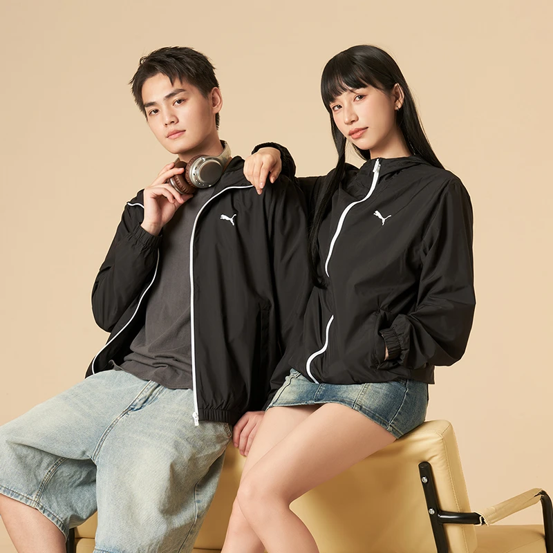 【双11好物】PUMA彪马男连帽外套2025跑步运动服梭织休闲夹克691345