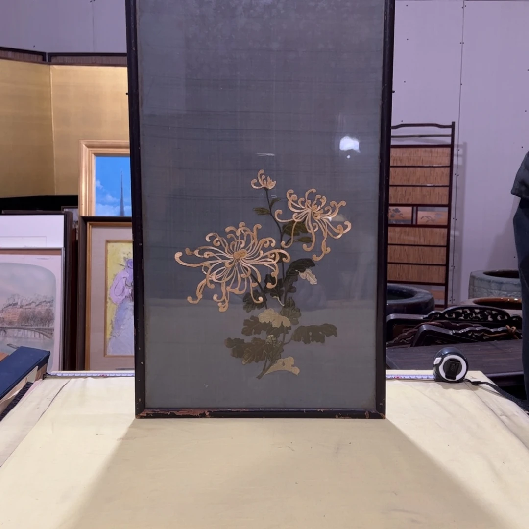 绘画可*屏风框画油画版画回流