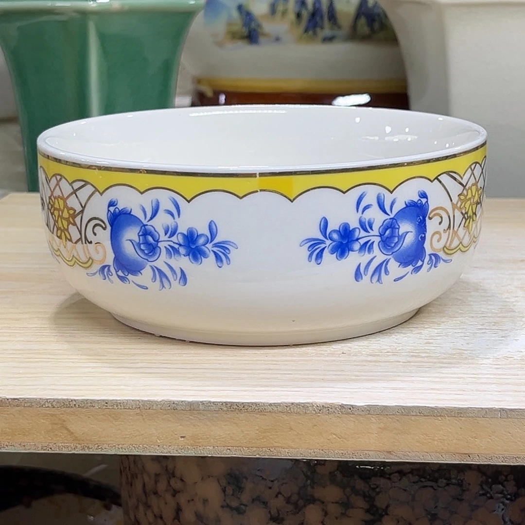 陶瓷绿植多肉微瑕花盆口径15*7无孔