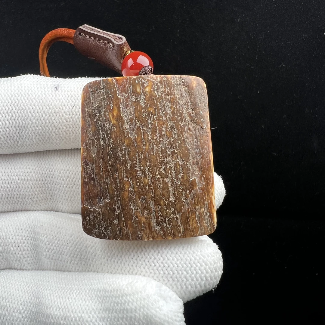 E3231天然猛犸牙肥皂 30*36.8*16mm支持鉴定 假一罚四