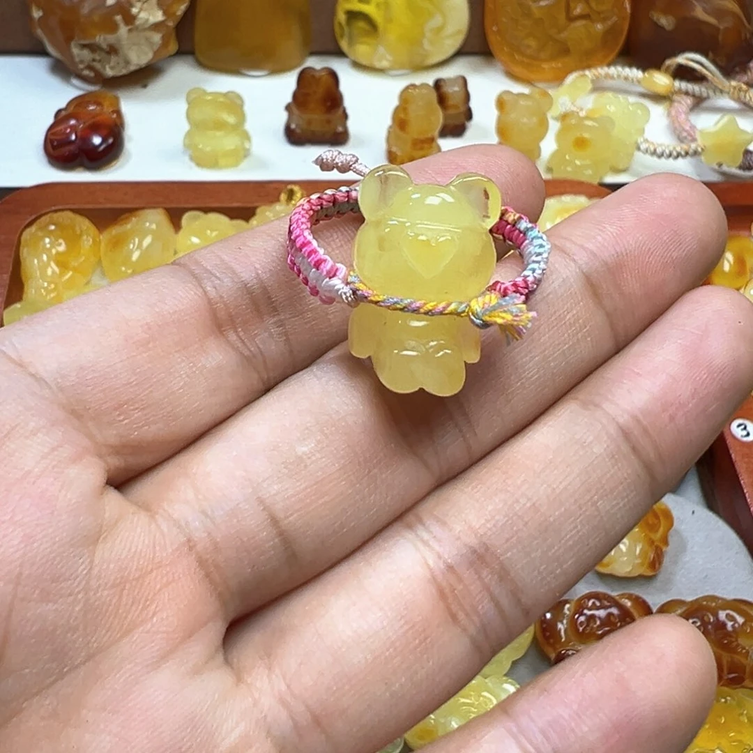 未镶嵌吊坠(不含链)琥珀