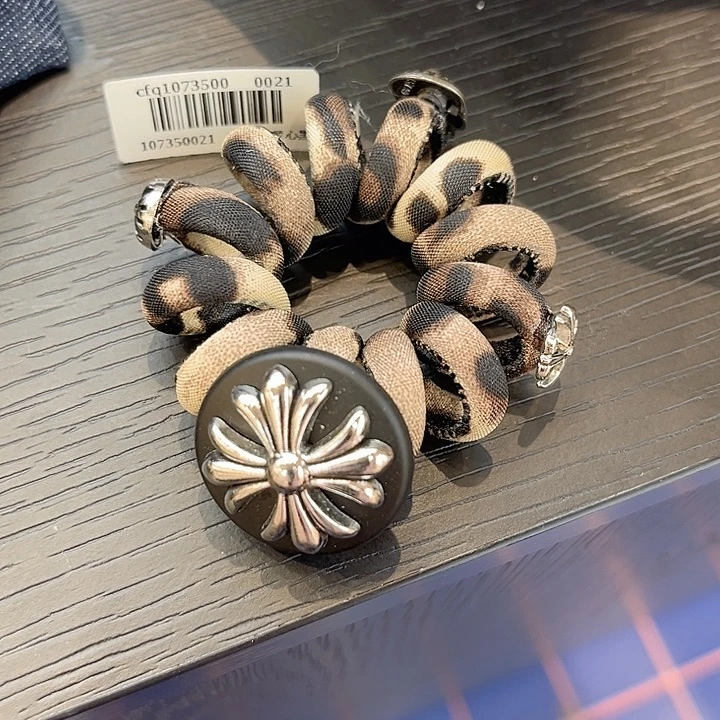 皮质铁合金豹纹电话线