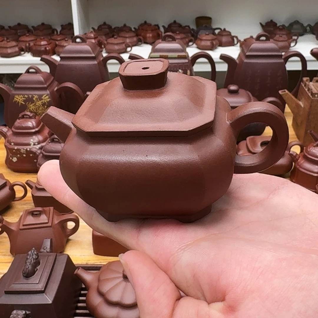 茶壶紫砂八方巨伦160cc