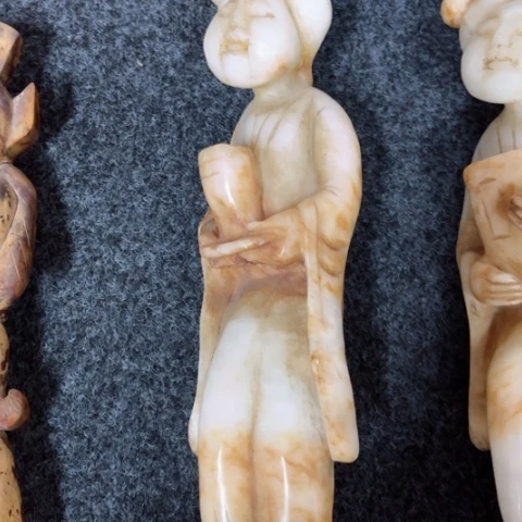 吊坠白玉菩提把件