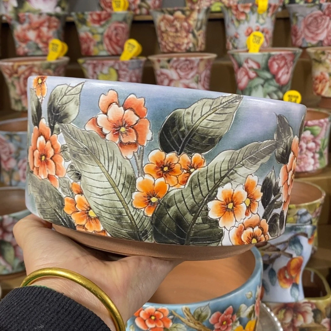 景德镇精品花盆18/10