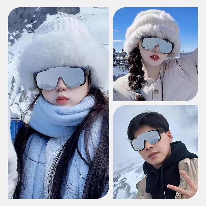 哈尔滨滑雪护目镜防风防雪盲东北户外防强光雪地登山滑雪镜潮千