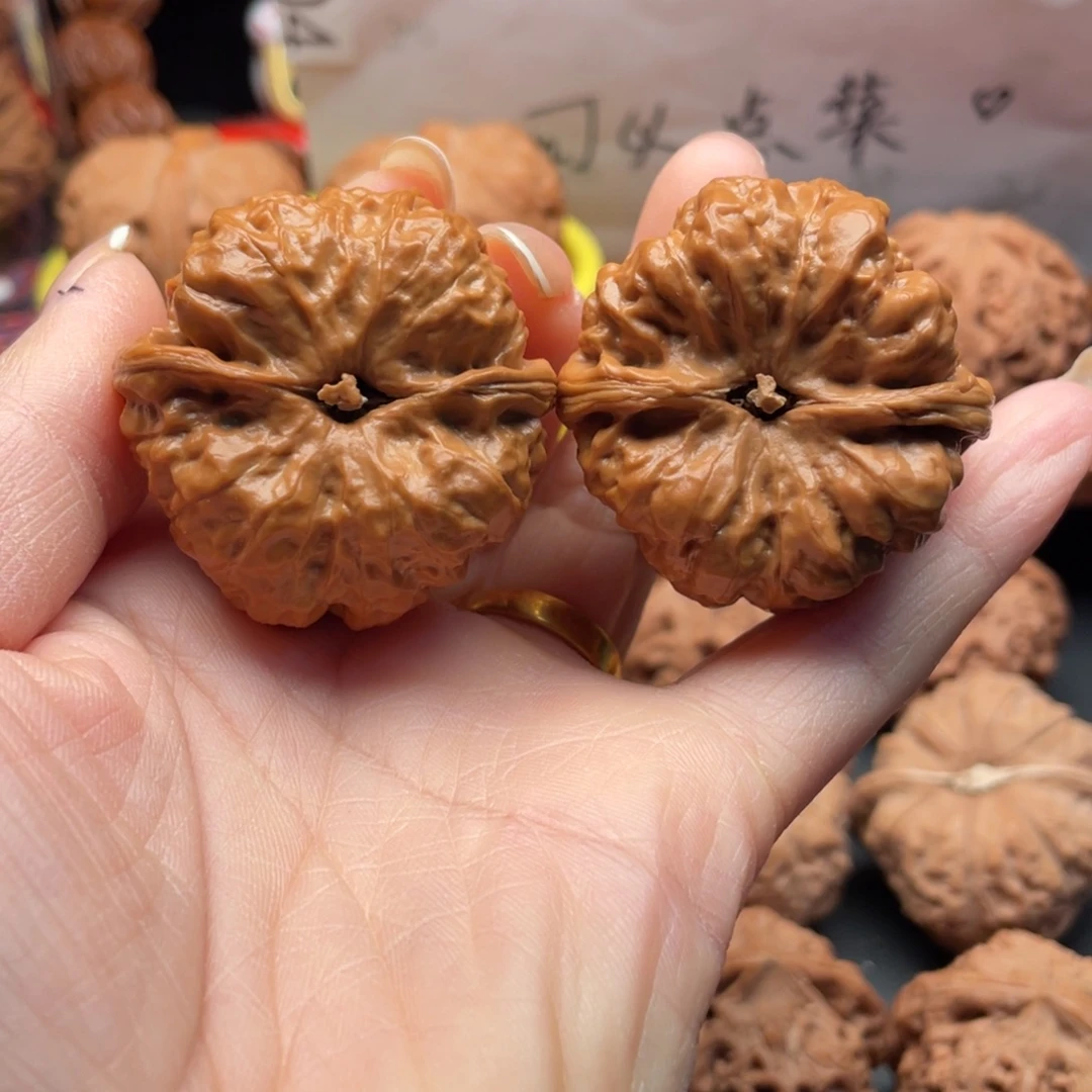 把件文玩核桃蛤蟆头39.5