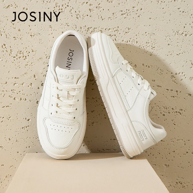 卓诗尼平底小白鞋女2025新款春季运动休闲鞋软底网红板鞋百搭女鞋