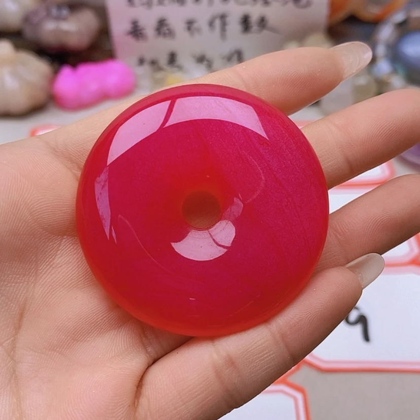 【闪购商品】未镶嵌玛瑙/玉髓珠宝半成品静**天