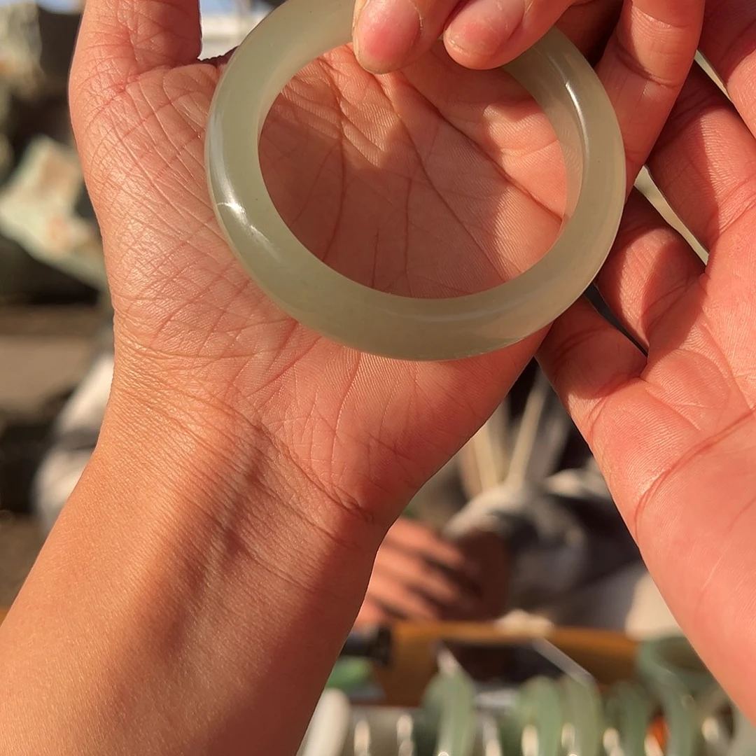 绿东陵冰晴水手镯