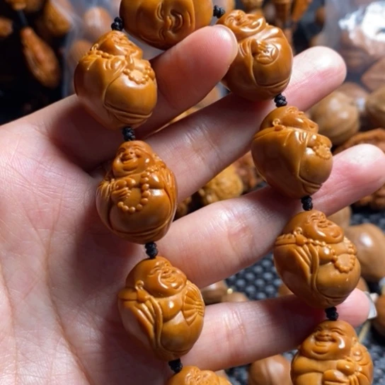 橄榄核吊坠灯泡弥勒