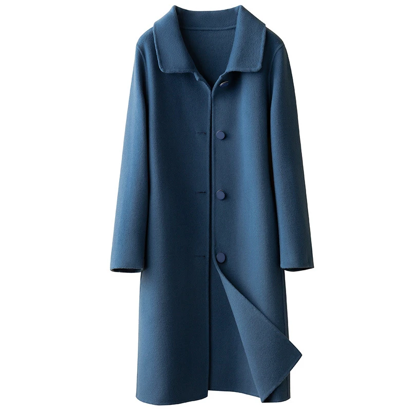 四喜快乐女装羊毛大衣孤品专卖直播间下单