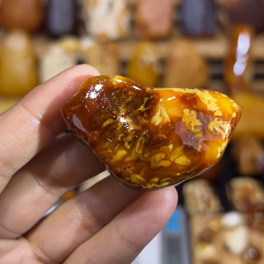 定制琥珀未镶嵌琥珀蜜蜡