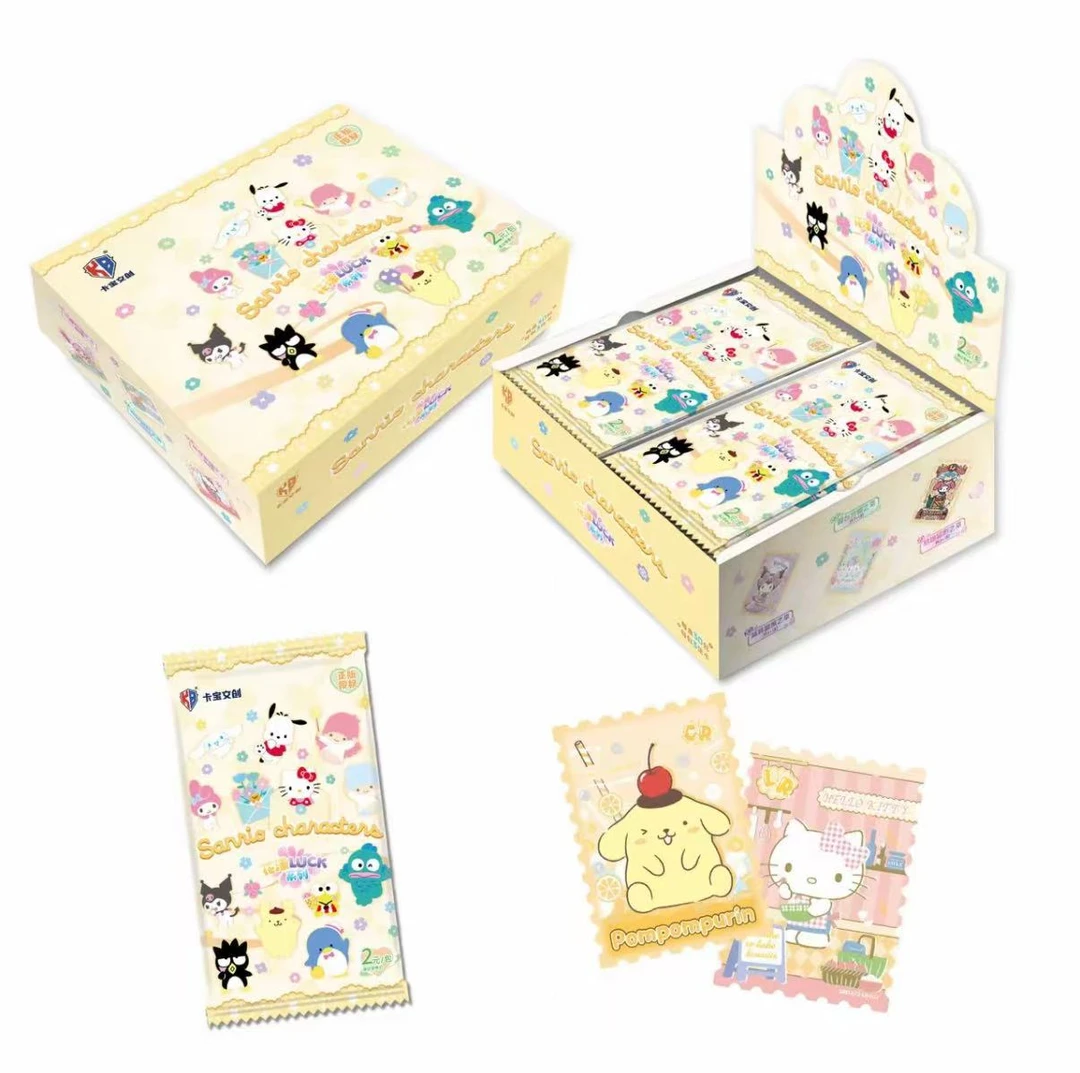 【抓KT/抓布丁】卡宝文创三丽鸥家族第六弹盲盒卡牌（默认代拆）