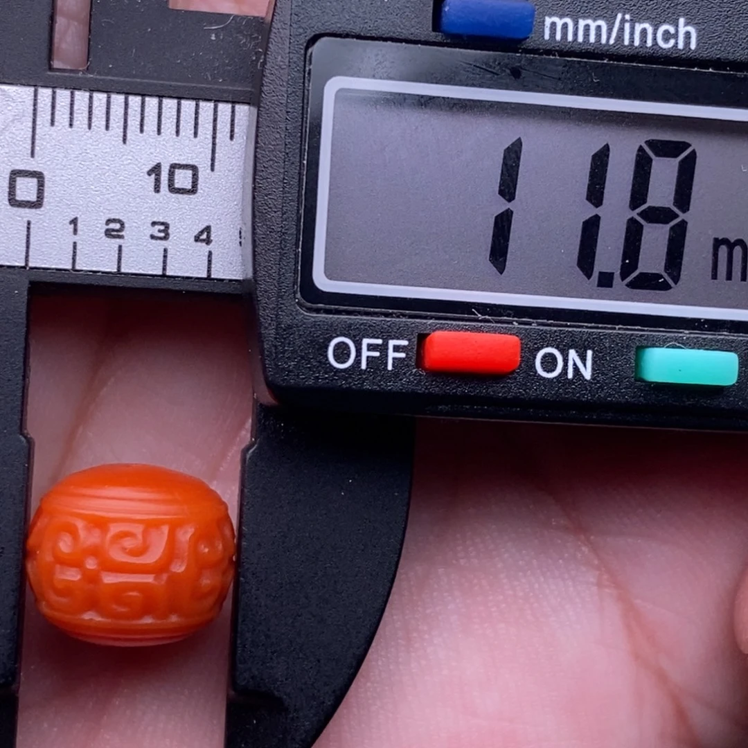 南红玛瑙未镶嵌配饰微瑕