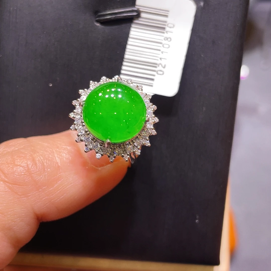 翡翠未镶嵌项链吊坠