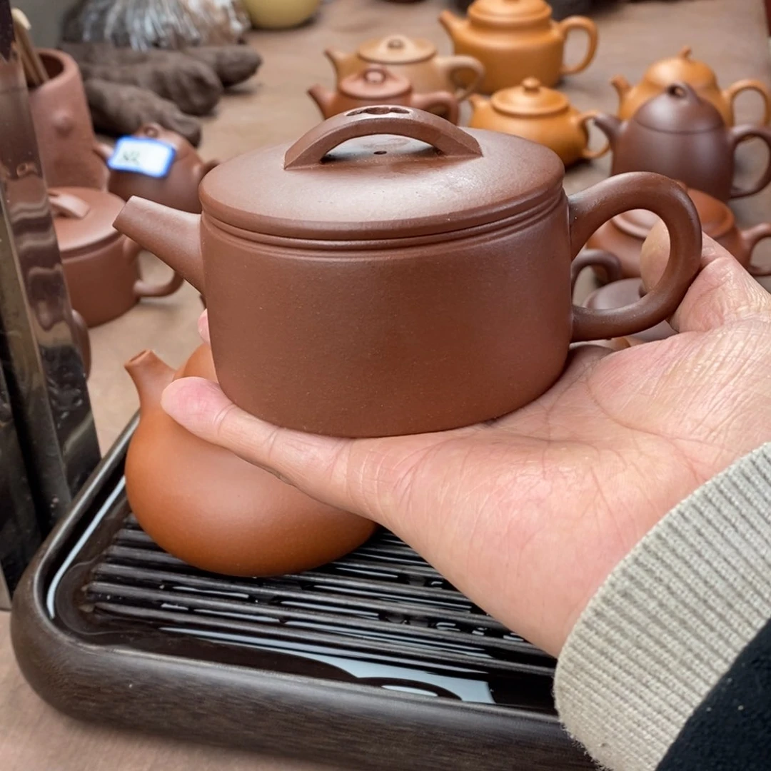 紫砂茶壶紫砂壶汉瓦