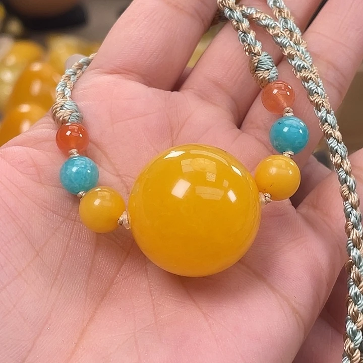 琥珀未镶嵌珠宝奇石琥珀h8