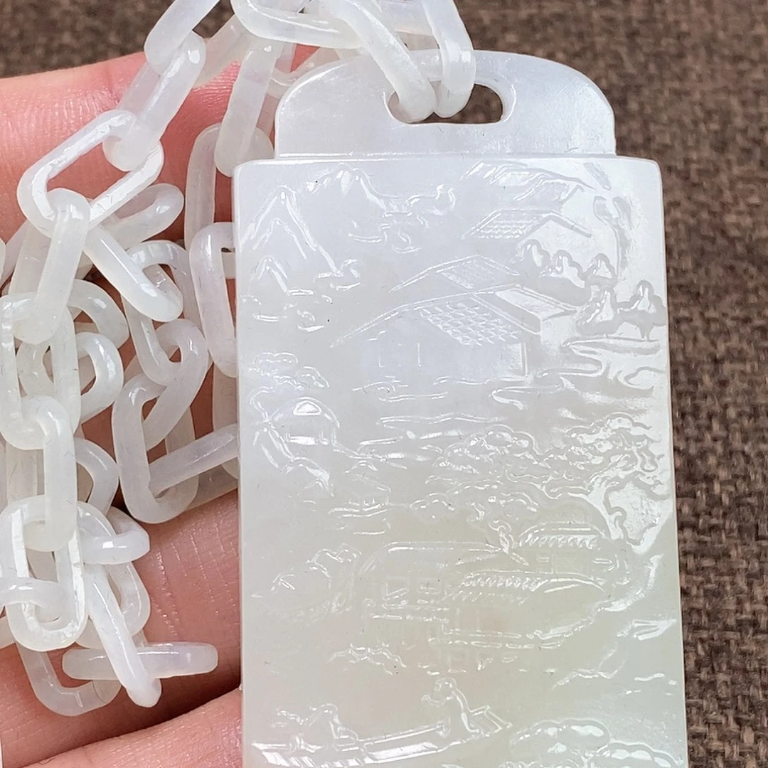 和田玉挂件未镶嵌