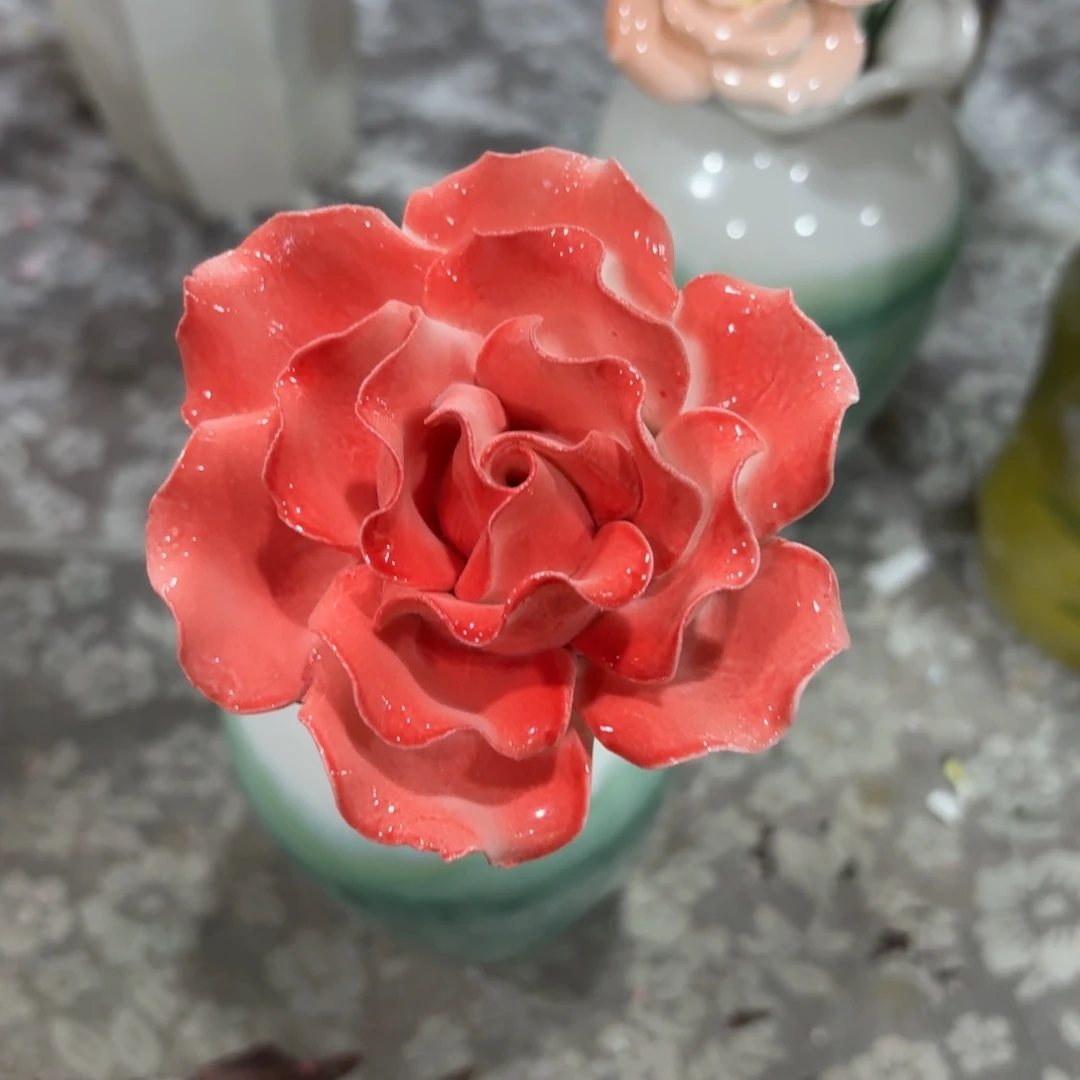 陶瓷花，拍满20发货，退款拉黑