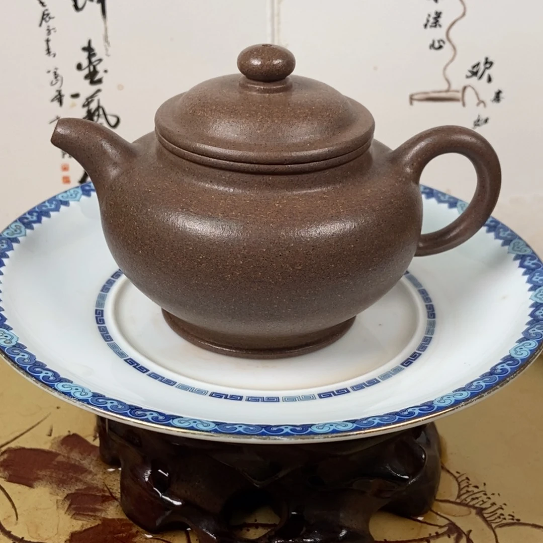 紫砂茶壶全手160 容量宜兴紫砂顾