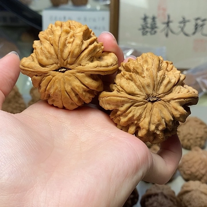 文玩核桃吊坠55大龙鼎